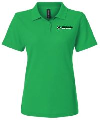 62800L-McNick Pique Ladies Uniform Polo - Green